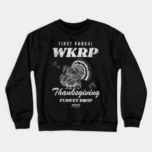 WKRP-Turkey-Drop Crewneck Sweatshirt